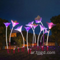 LED Morning Glory على شكل ضوء